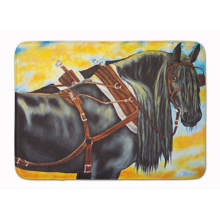 Carolines Treasures Days End Horse Machine Washable Memory Foam Mat AMB1238RUG